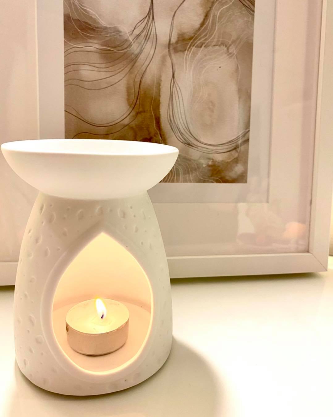 Ceramic Tealight Wax Melt Holder